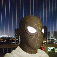 NEW Spider-Man No Way Home LED Mask | Cosplay Peter Parker Spiderman Mask With Glowing Eyes-WickyDeez - MainKinez-WickyDeez