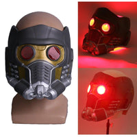 Star-Lord LED Eye Mask Lights Glow Helmet Infinity War Peter Quill Superhero Cosplay-Marvel Comics Cosplay-WickyDeez