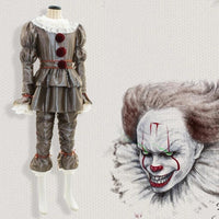 Stephen King's It: Chapter Two Pennywise Full Costume Cosplay Halloween Adult & Kids - WickyDeez