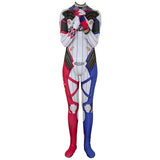 Suicide Squad Harley Quinn D.VA Skin Cosplay Costumes Lycra Spandex Bodysuit (Adult & Kids Sizes) - WickyDeez