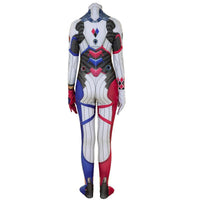 Suicide Squad Harley Quinn D.VA Skin Cosplay Costumes Lycra Spandex Bodysuit (Adult & Kids Sizes) - WickyDeez