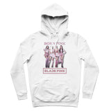 Blackpink | Born Pink | Pink Outfits Seoul Concert | 100% Organic Cotton Hoodie-WickyDeez | alloverprint.it-WickyDeez