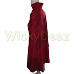 Adult Dr Strange Cloak of Levitation Doctor Strange Red Robe Cape-Marvel Comics Cosplay-WickyDeez