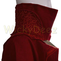 Adult Dr Strange Cloak of Levitation Doctor Strange Red Robe Cape-Marvel Comics Cosplay-WickyDeez