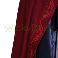 Adult Dr Strange Cloak of Levitation Doctor Strange Red Robe Cape-Marvel Comics Cosplay-WickyDeez