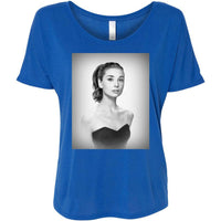 Audrey Hepburn Bella + Canvas - Women's Tee-Women's Tops-WickyDeez