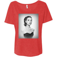 Audrey Hepburn Bella + Canvas - Women's Tee-Women's Tops-WickyDeez