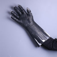 Black Panther Gloves - 2018 Movie Cosplay Costume Prop Handmade Gloves-Marvel Comics Cosplay-WickyDeez