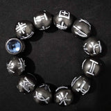 Black Panther KIMOYO Bracelet T'Challa Nakia Shuri Infinity War Avengers 11 & 12 Beads New-Marvel Comics Cosplay-WickyDeez