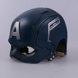 Captain America Helmet Avengers Age of Ultron Infinity War Steve Rogers Cosplay Helmet Mask-Marvel Comics Cosplay-WickyDeez