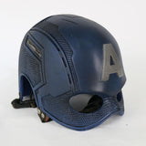 Captain America Steve Rogers Avengers Cosplay Helmet Mask Prop-Marvel Comics Cosplay-WickyDeez