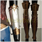 Custom Size Wonder Woman Justice League Complete Cosplay Costume + Boots & Lasso-DC Comics Cosplay-WickyDeez