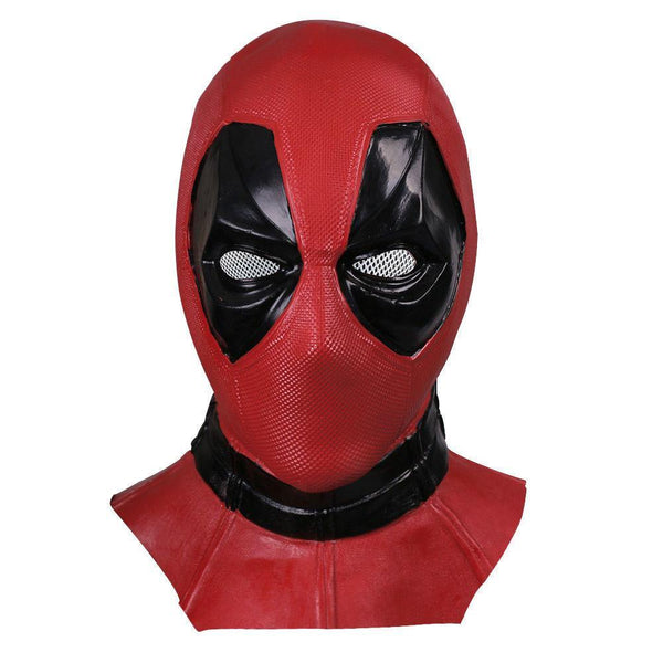 Deadpool Deluxe Latex Mask Wade Wilson X-Men Costume Comic Con-Marvel Comics Cosplay-WickyDeez