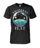 Flat Earth Domed Unisex Premium Tee Shirt for Men & Women-Men's Tops-WickyDeez