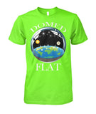 Flat Earth Domed Unisex Premium Tee Shirt for Men & Women-Men's Tops-WickyDeez