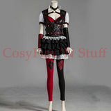 Harley Quinn Batman Arkham Asylum City Knight Cosplay Costume-DC Comics Cosplay-WickyDeez