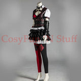 Harley Quinn Batman Arkham Asylum City Knight Cosplay Costume-DC Comics Cosplay-WickyDeez