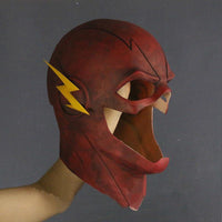 Inspired by The Flash Barry Allen Full Face Mask Helmet Hood for Cosplay-DC Comics Cosplay-WickyDeez