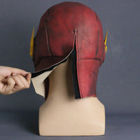 Inspired by The Flash Barry Allen Full Face Mask Helmet Hood for Cosplay-DC Comics Cosplay-WickyDeez