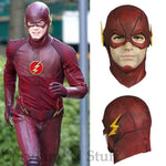 Inspired by The Flash Barry Allen Full Face Mask Helmet Hood for Cosplay-DC Comics Cosplay-WickyDeez