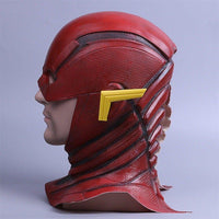 Justice League The Flash Cosplay Mask Full Face Barry Allen Flash Helmet Mask-DC Comics Cosplay-WickyDeez