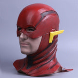 Justice League The Flash Cosplay Mask Full Face Barry Allen Flash Helmet Mask-DC Comics Cosplay-WickyDeez