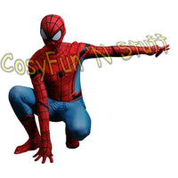 New 2017 Spider-Man Homecoming Cosplay Tom Holland Spiderman Adult 3D Costume-Marvel Comics Cosplay-WickyDeez