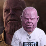 New 2018 Thanos Realistic Face Mask Avengers 3 Infinity War Replica Prop Mask-Marvel Comics Cosplay-WickyDeez