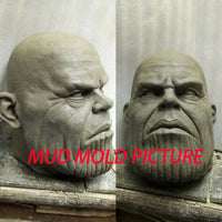 New 2018 Thanos Realistic Face Mask Avengers 3 Infinity War Replica Prop Mask-Marvel Comics Cosplay-WickyDeez