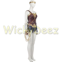 Inspired Wonder Woman Justice League Cosplay Costume Boot Covers & Lasso (Alternate Version)-DC Comics Cosplay-WickyDeez