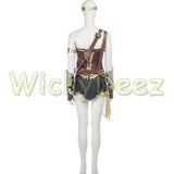 Inspired Wonder Woman Justice League Cosplay Costume Boot Covers & Lasso (Alternate Version)-DC Comics Cosplay-WickyDeez