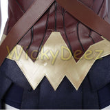 Inspired Wonder Woman Justice League Cosplay Costume Boot Covers & Lasso (Alternate Version)-DC Comics Cosplay-WickyDeez