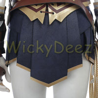 Inspired Wonder Woman Justice League Cosplay Costume Boot Covers & Lasso (Alternate Version)-DC Comics Cosplay-WickyDeez