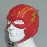 NEW LED Handmade Inspired The Flash Movie Mask Barry Allen Cosplay Costume Mask Prop