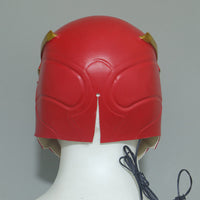 NEW LED Handmade Inspired The Flash Movie Mask Barry Allen Cosplay Costume Mask Prop