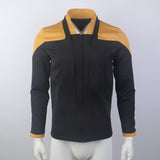 NEW Star Trek For Picard 3 Geordi Uniform Jacket Top Starfleet Cosplay Costumes (Red/Gold/Blue)