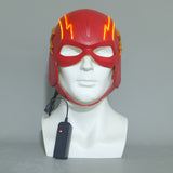 NEW LED Handmade Inspired The Flash Movie Mask Barry Allen Cosplay Costume Mask Prop