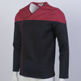 NEW Star Trek For Picard 2 Command Starfleet Cosplay Uniform Top | Red Blue Gold Costume Shirt-WickyDeez - MainKinez-WickyDeez