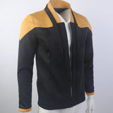 NEW Star Trek For Picard 3 Geordi Uniform Jacket Top Starfleet Cosplay Costumes (Red/Gold/Blue)