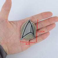 NEW Star Trek Picard Combadge Rank Pips Brooch Set Command Science Engineering Pin Badge Set-Star Trek-WickyDeez