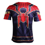 Spider-Man 3D 2018 Avengers Infinity War T-Shirt Spiderman Cosplay Long & Short Sleeve Shirt-Marvel Comics Cosplay-WickyDeez