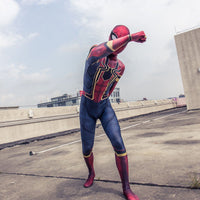 Spider-Man Infinity War Avengers 3 Kids Child Cosplay Costume Spiderman Jumpsuit-Marvel Comics Cosplay-WickyDeez