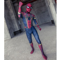 Spider-Man Infinity War Avengers 3 Kids Child Cosplay Costume Spiderman Jumpsuit-Marvel Comics Cosplay-WickyDeez