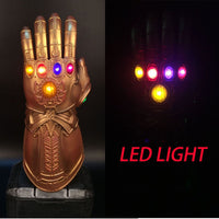 Thanos Glowing Gemstones Lights Infinity War Gauntlet Glove Avengers Cosplay Prop-Marvel Comics Cosplay-WickyDeez