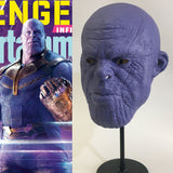 Thanos Infinity War Purple Face Mask Version & Infinity War Gauntlet Cosplay Props-Marvel Comics Cosplay-WickyDeez