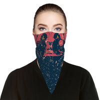 Red Panda Boxing Face Mask Scarf Cover | 2x - 50x Disposable Five Layer Filter Pads Available - WickyDeez