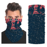 Red Panda Boxing Snood Face Mask Balaclava Scarf Cover | 2x - 50x Disposable Five Layer Filter Pads Available - WickyDeez