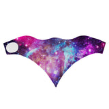 Children's Galaxy Face Mask Bandana Scarf Cover | 2x - 50x Disposable Five Layer Filter Pads Available - WickyDeez