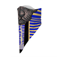 Children's Egyptian Pattern Bandana Face Mask Cover | 2x - 50x Disposable Five Layer Filter Pads Available - WickyDeez