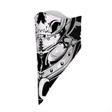 Children's Knight Skull Face Mask Scarf Cover | 2x - 50x Disposable Five Layer Filter Pads Available - WickyDeez